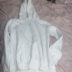 Nike white L hoodie